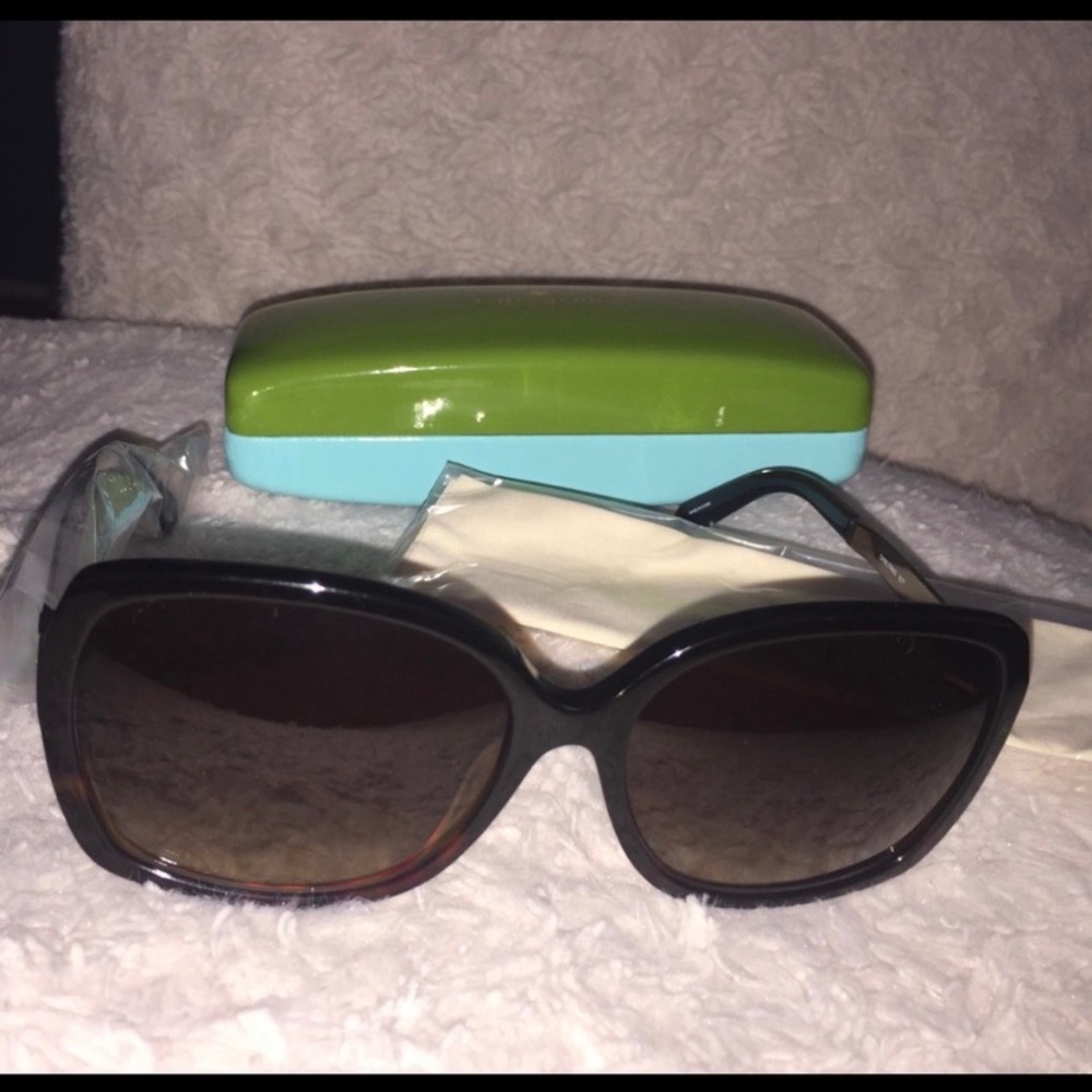 New Kate Spade Sunglasses with Case & Cloth - Picture 2 of 8